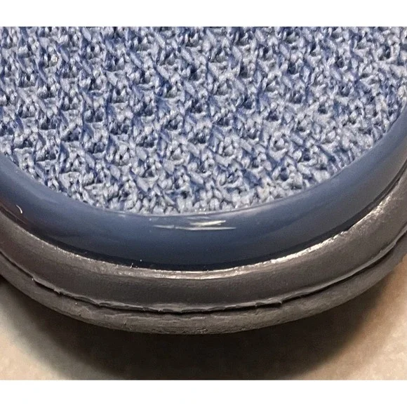 Bzees Charlie Knit Slip On Mesh Sneaker Comfort Flat Grandma Sporty‎ Blue 7.5 - Picture 11 of 11